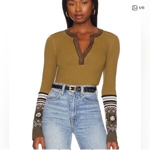 Free People Mikah Layering Thermal Cuff